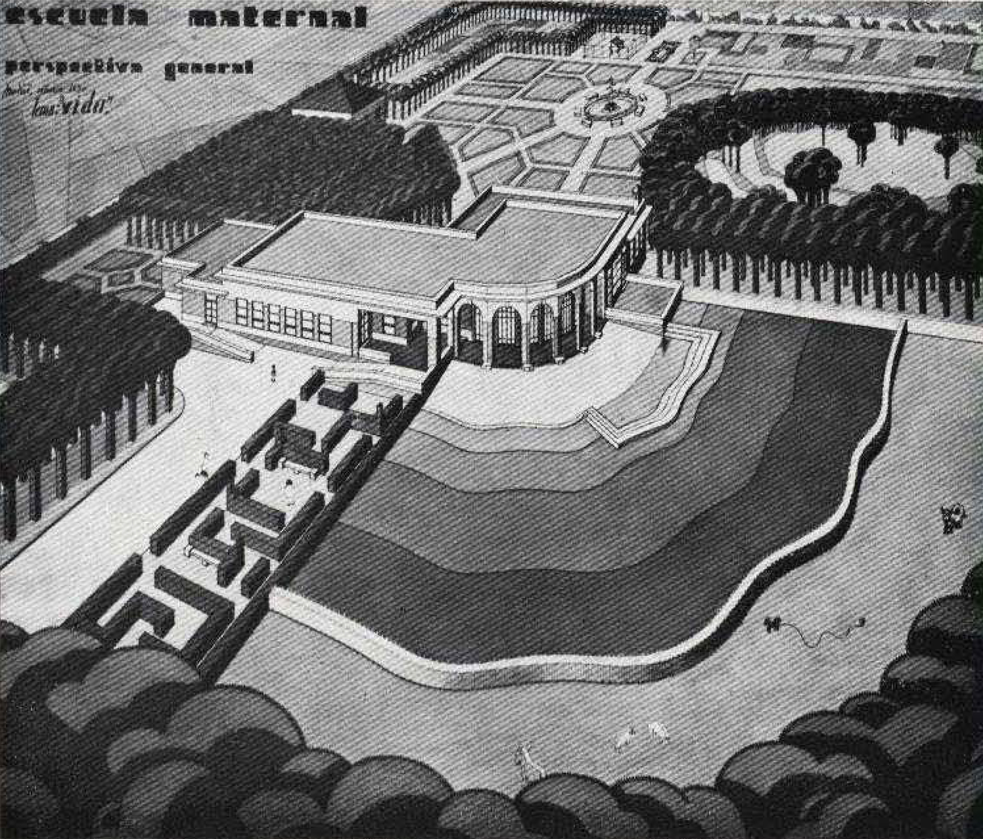  Escuela maternal, Vida