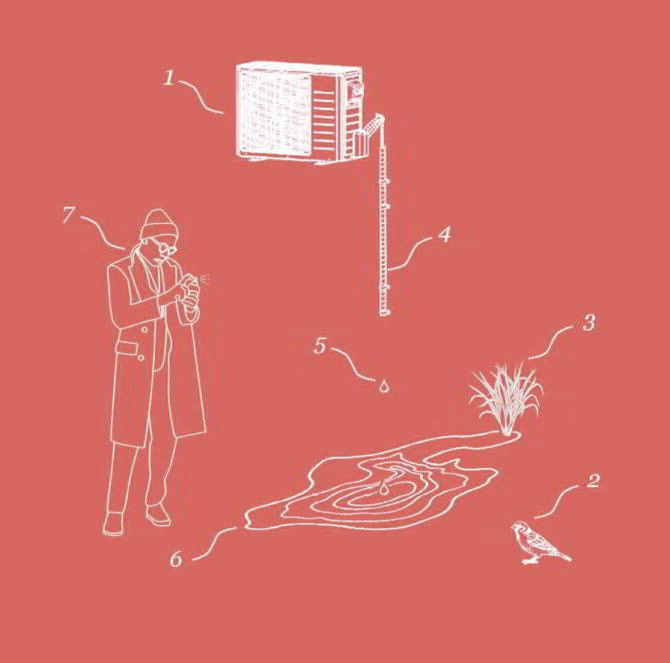 Jardines en el aire. Croquis