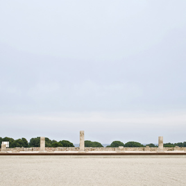 Restauración del Foro romano de Empúries