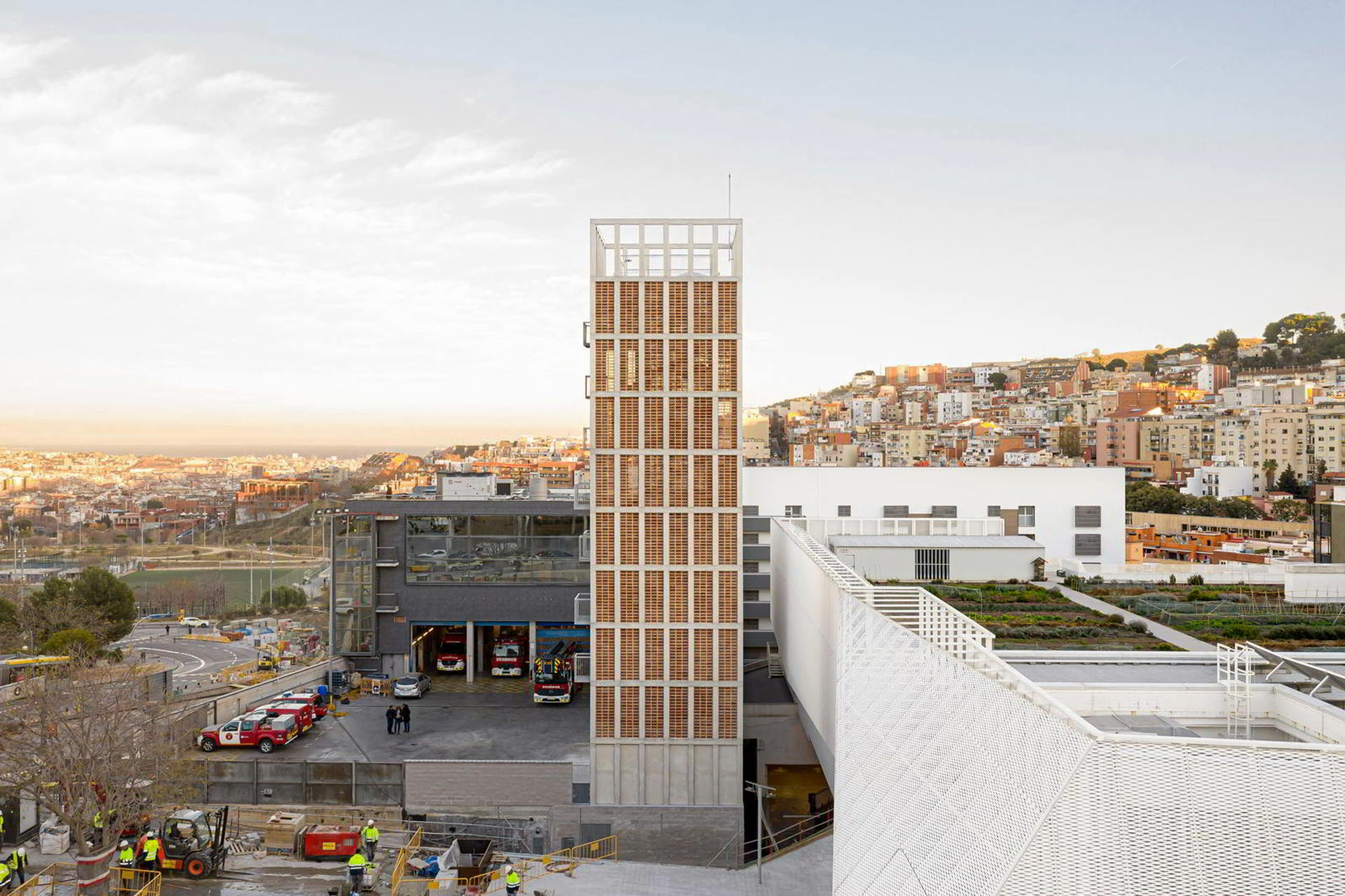  Torre de bomberos en Vall d'Hebron