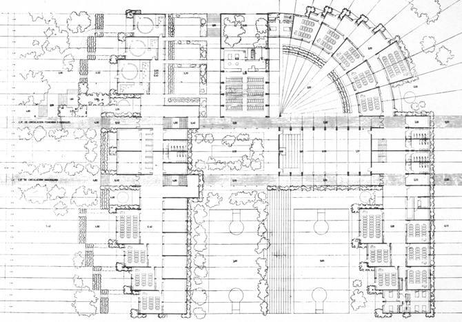 Colegio Estudio, Aravaca, Madrid. Fernando Higueras