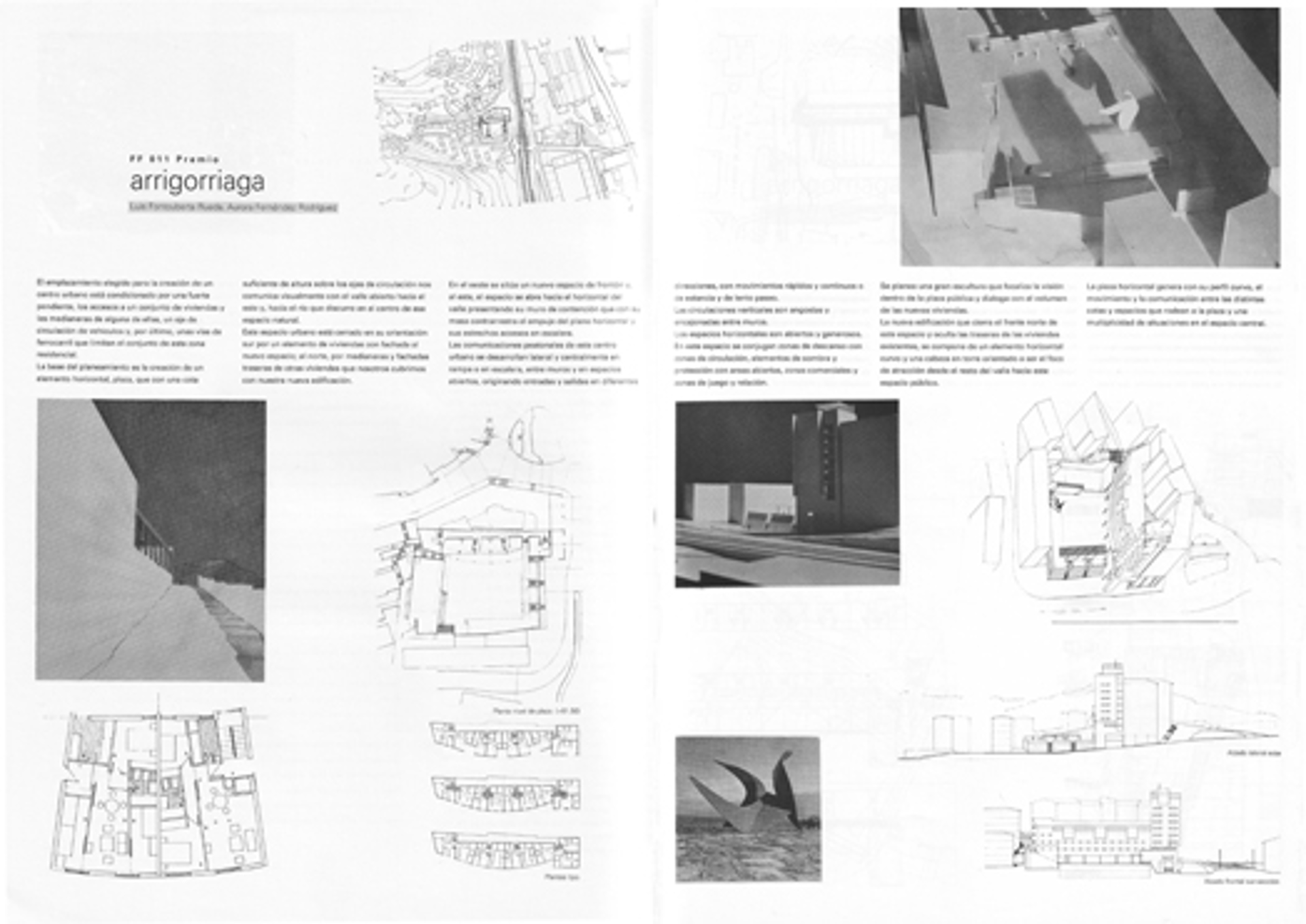  EUROPAN 3. Premiado. Emplazamiento Arrigorriaga