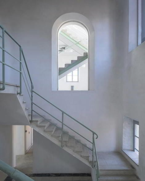 Pabellón de Enfermería y escuela de aprendices. Campus Fábrica de Armas, Francisco Javier Bernalte Patón