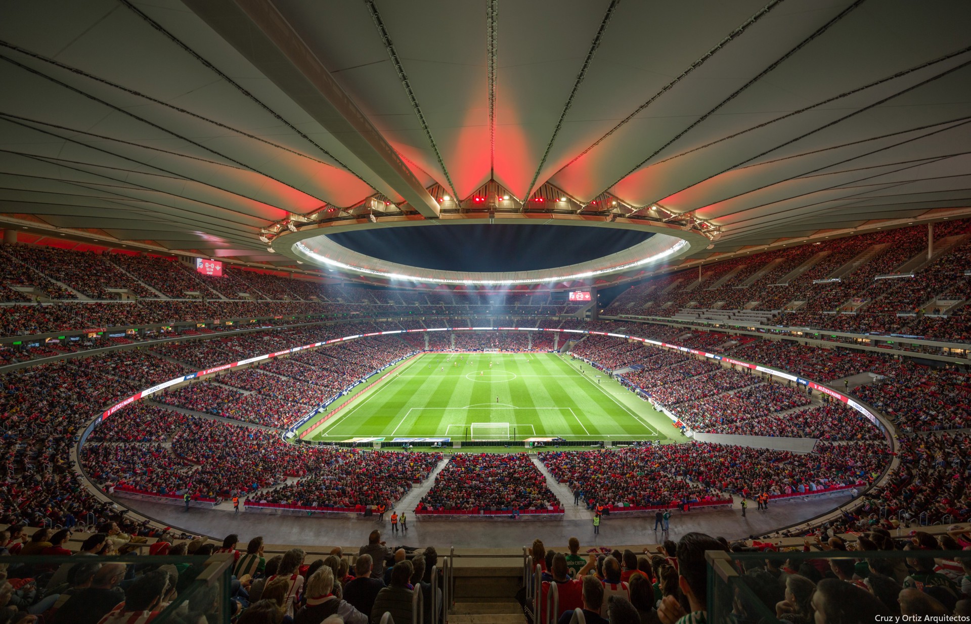 Estadio de Fútbol 'Wanda Metropolitano' - La Casa de la Arquitectura