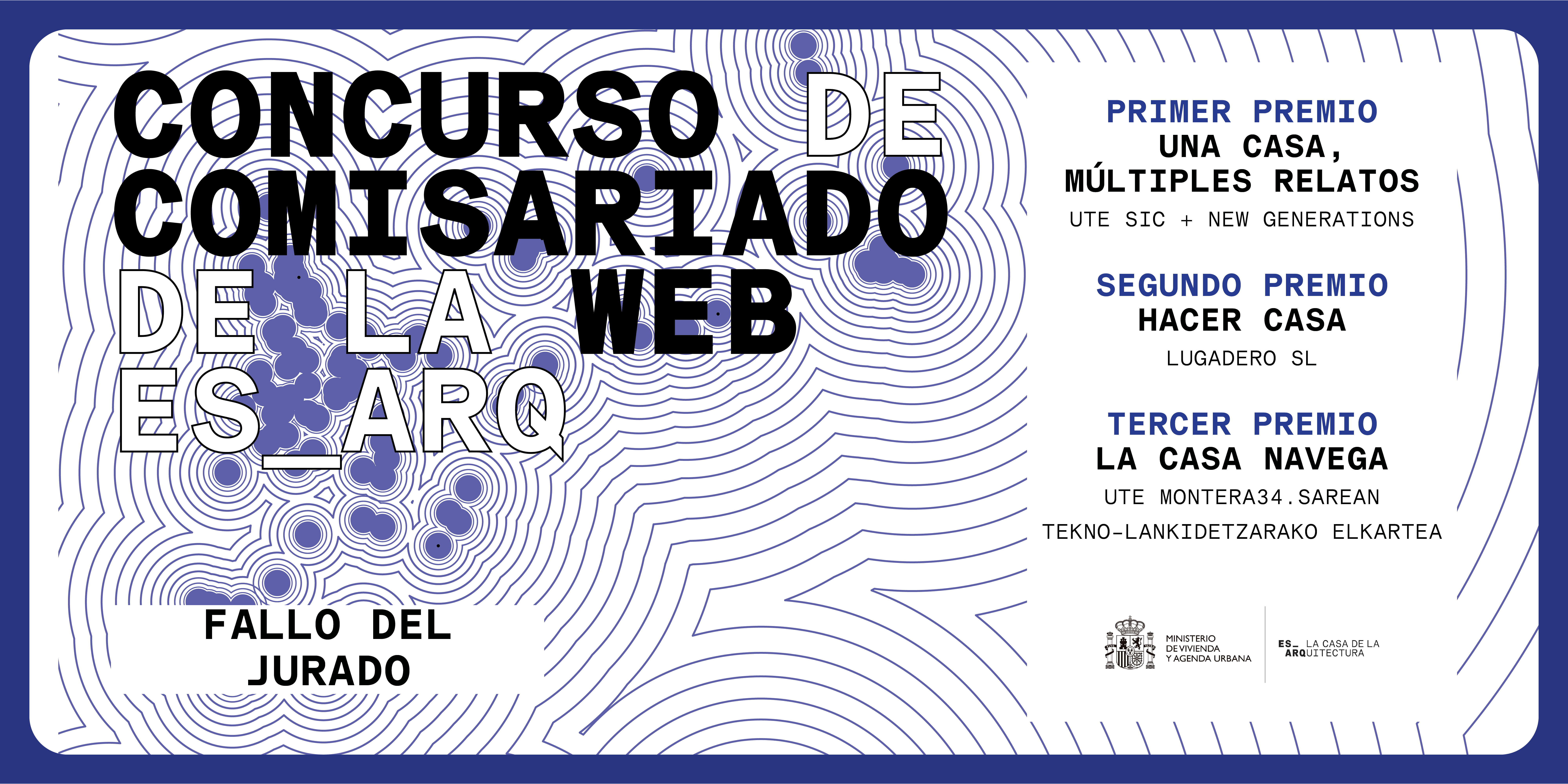 Fallo del concurso de proyectos para la selección del Comisariado de la Web ES_ARQ 2026