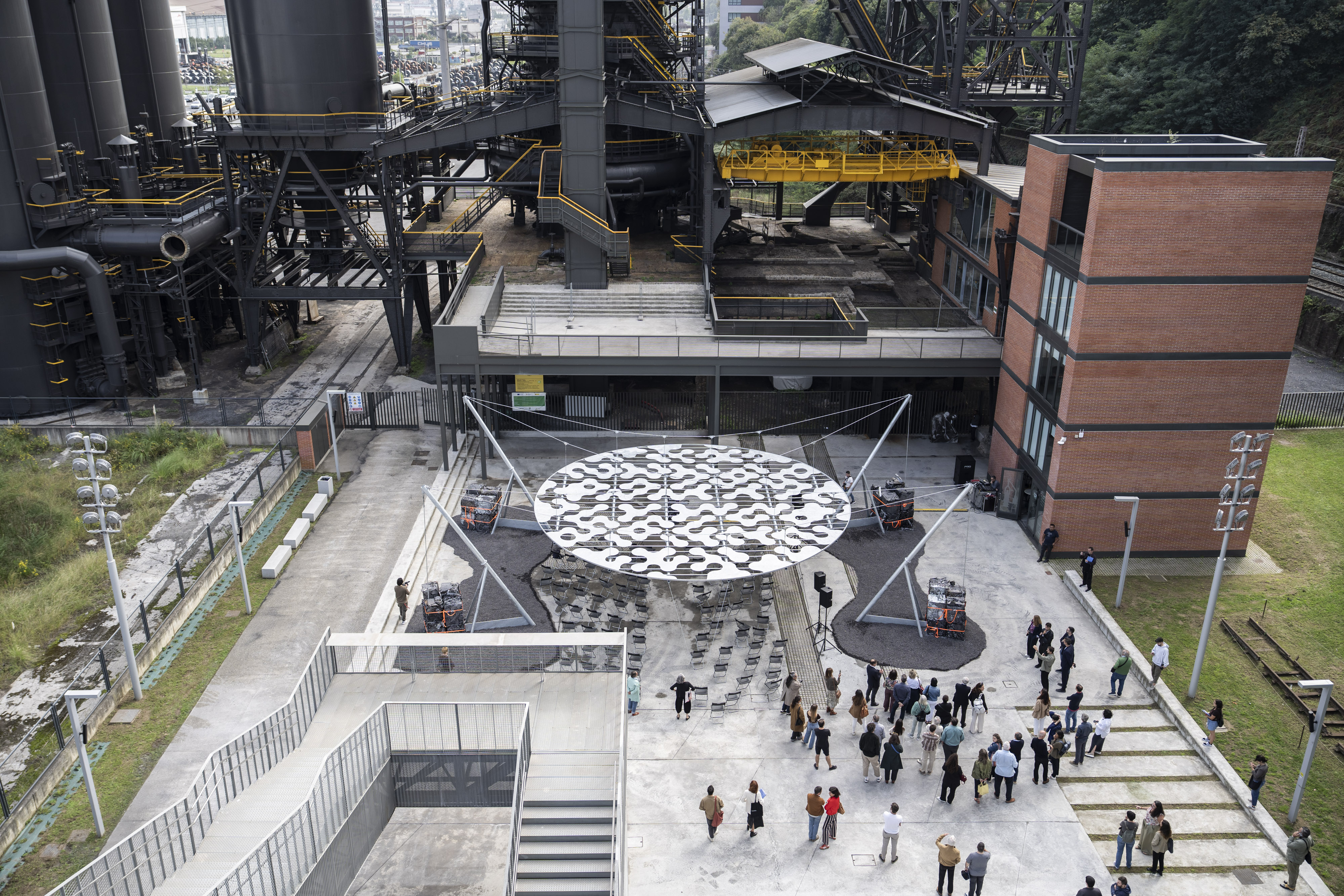 Vivienda inaugura la quinta edición de TAC! Festival de Arquitectura Urbana en Sestao con el pabellón FERRUM