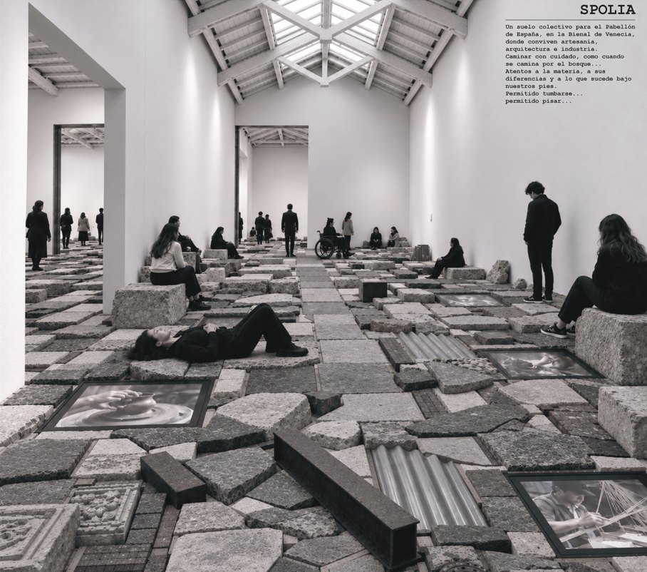 PROYECTO GANADOR PABELLÓN DE ESPAÑA EN LA BIENAL DE VENECIA 2027