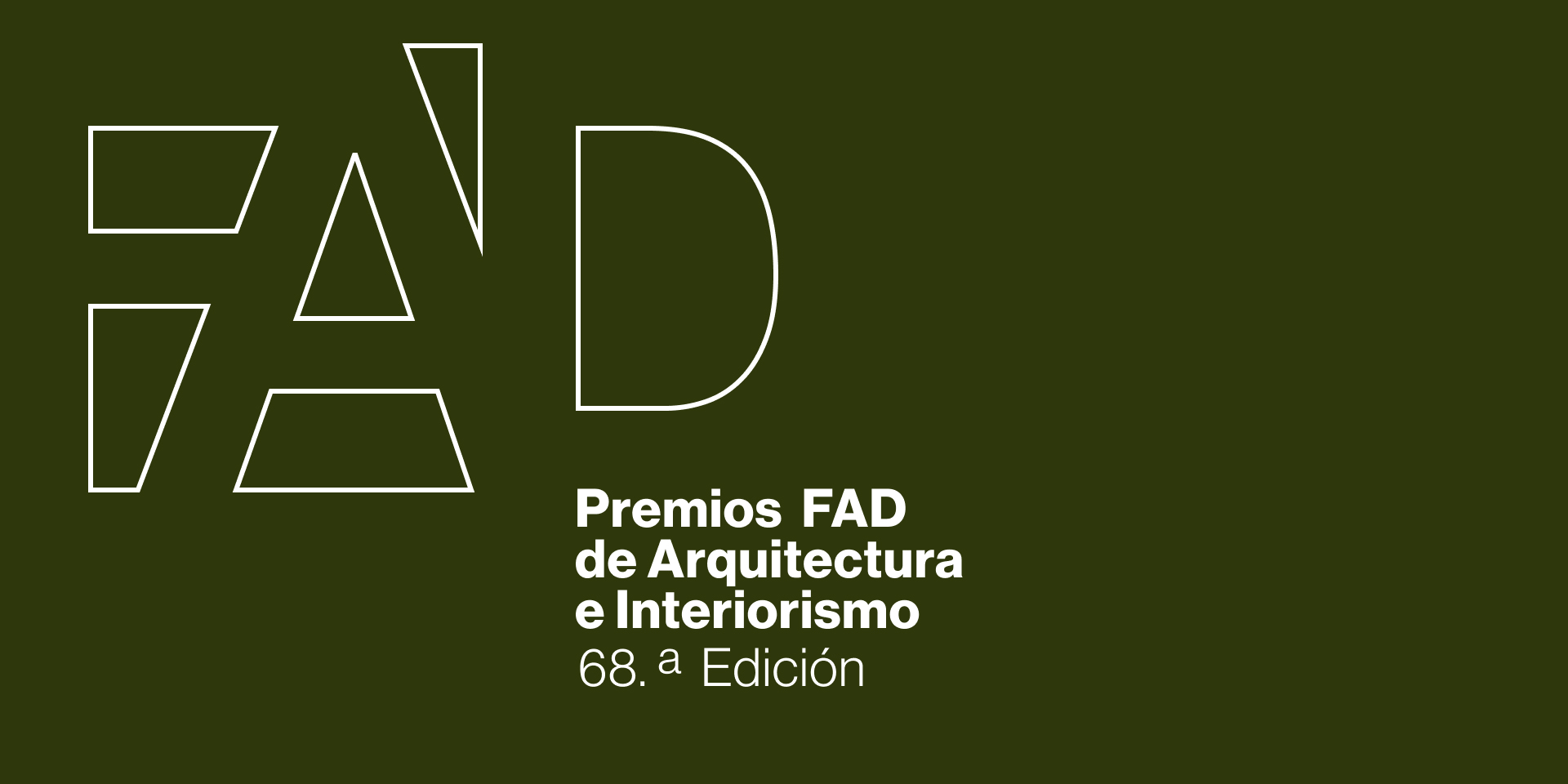 Los Premios FAD de Arquitectura e Interiorismo (ARQUIN-FAD) celebran su 68ª edición