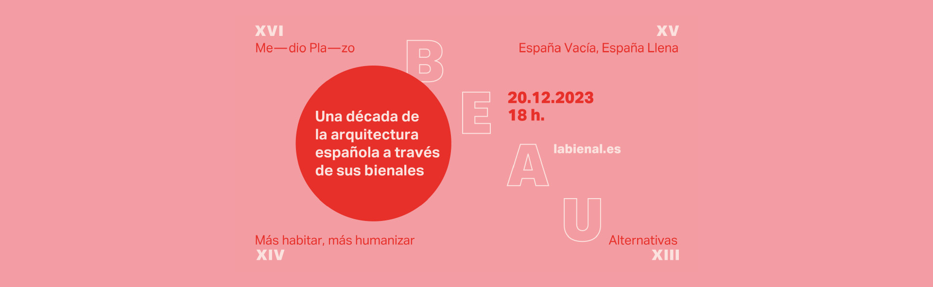 Jornada XVI BEAU: Una década de la arquitectura española a través de sus bienales