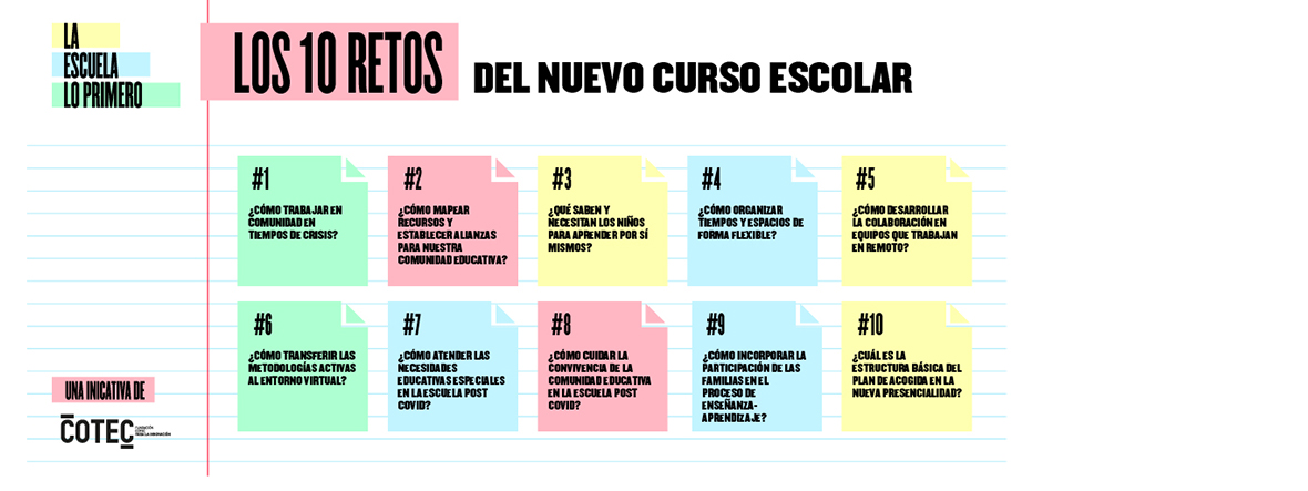 'La escuela, lo primero'