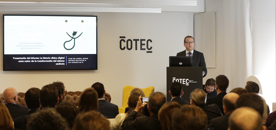 Cotec analiza la digitalización del Sistema Nacional de Salud