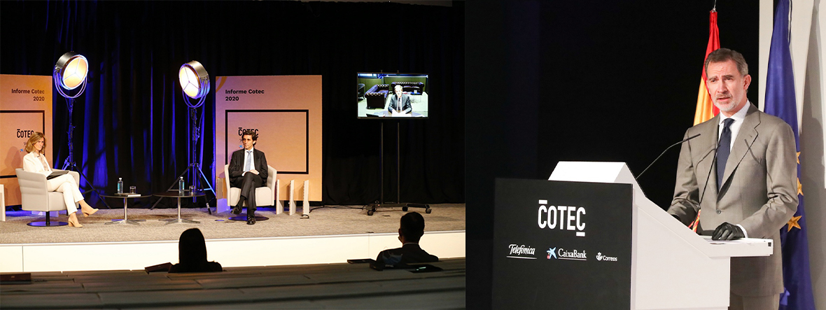 Presentación virtual del 'Informe Cotec 2020'