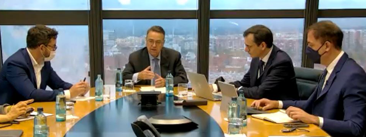 Antonio Llardén explica los desafíos de la transición energética al Comité de Economía