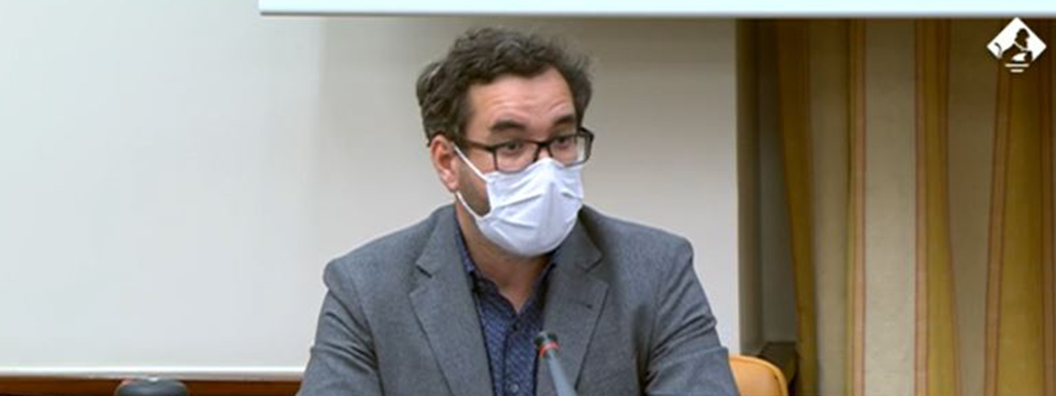 Jorge Barrero pide en el Congreso que se promueva la experimentación en el sector público