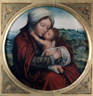 La Virgen con Niño