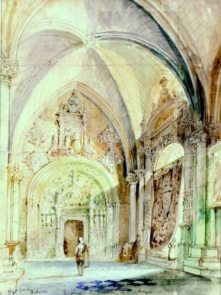 Puerta de los canónigos de la Catedral de Toledo (capilla del Tesoro)