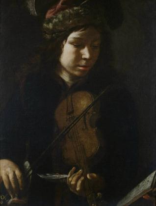 Joven violinista