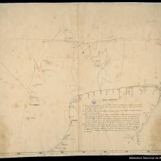 Carta de la península de Yucatán entre la laguna de Términos y la bahía de Chetumal