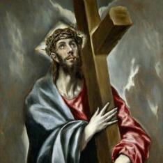 Cristo abrazado a la Cruz
