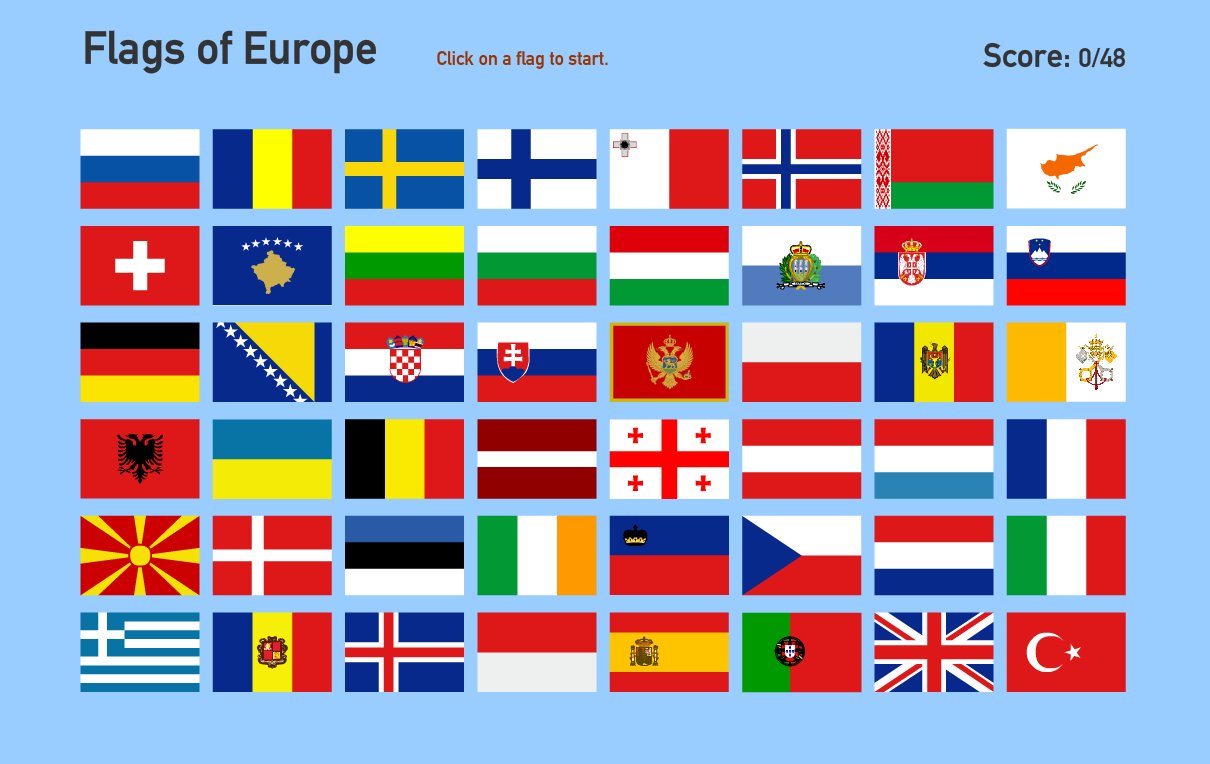 Flags of Europe. Toporopa
