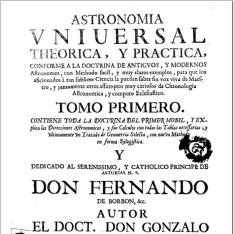Astronomia vniuersal theorica, y practica