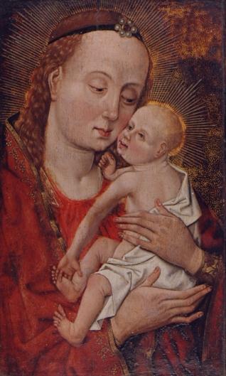 La Virgen con el Niño en brazos