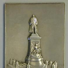 Medalla conmemortaiva del arquitecto naval Stanislas Charles Henri Dupuy de Lôme