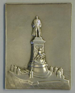 Medalla conmemortaiva del arquitecto naval Stanislas Charles Henri Dupuy de Lôme