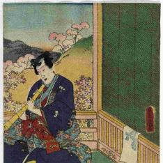 El príncipe Mitsuuji en un balneario