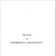 Tratado de geometría descriptiva.