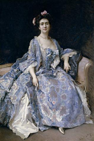 María Hahn, esposa del pintor