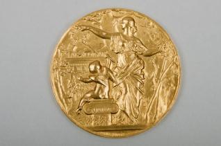Segunda Medalla del Salón de la Societe des Artistes Français de París. 1895