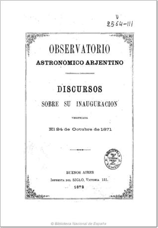 Observatorio Astronómico Argentino
