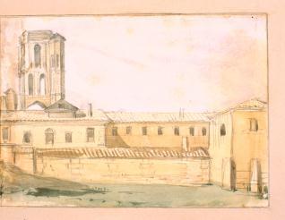 Vista del monasterio de San Benito de Valladolid