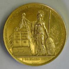 Medalla conmemorativa de la jura de la Constitución por el rey Fernando VII