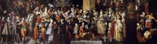 Degollación de San Juan Bautista y banquete de Herodes