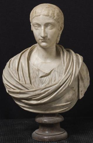 Retrato de una romana joven