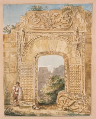 Portada del Palacio de los Almirantes en Medina de Rioseco, Valladolid