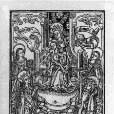 La Virgen y el niño con Santa Dorotea y Santa Eulalia