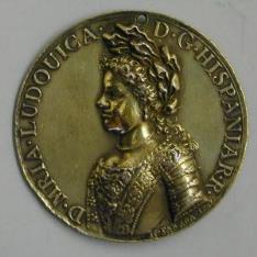 Medalla conmemorativa del matrimonio de Felipe V con María Luisa Gabriela de Saboya