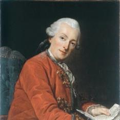 Retrato del poeta Charles-Pierre Colardeau