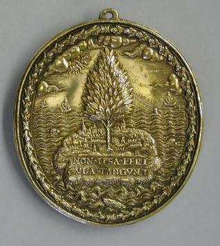 Medalla de Isabel I, reina de Inglaterra