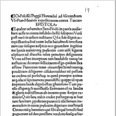 Epistola ad Alexandrum VI. in expeditionem contra Turcos