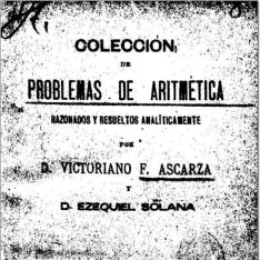 Colección de problemas de aritmética razonados y resueltos analíticamente