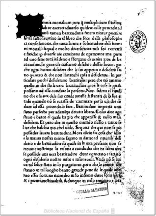 Confessionale «Omnis mortalium cura» (en italiano:) Specchio di conscienza. Trattato dell'escomunicazione