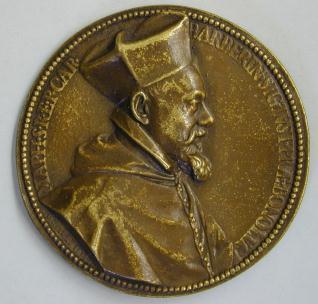 Marco Antonio Memmo, Dux de Venecia, y el cardenal Maffeo Barberini, futuro papa Urbano VIII