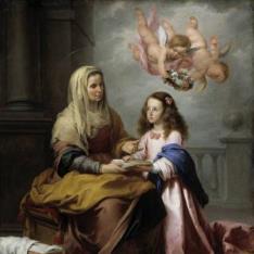 Santa Ana y la Virgen