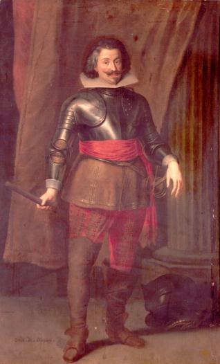 Retrato de Charles Bonaventure de Longheval, Conde de Bucquoy