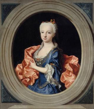 María Teresa Antonia de Borbón, infanta de España (futura delfina de Francia)