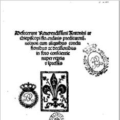Confessionale «Defecerunt» Titulus de restitutionibus (=S. theol. II, 2). Conclusiones et decisiones in foro conscientiae
